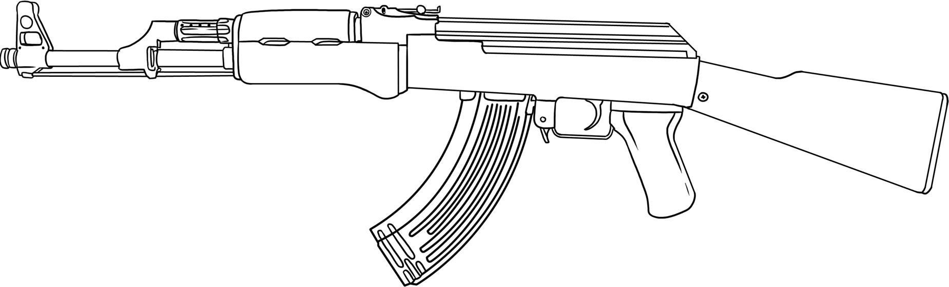 чертеж ак 47 rust фото 92